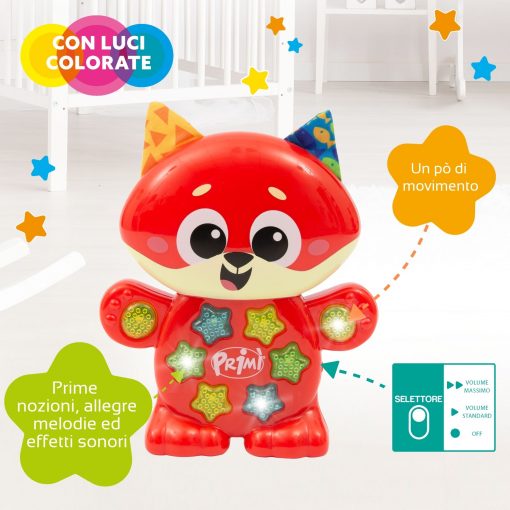 Alternative view of FOXY AMICA VOLPE - PRIMI' - GIOCHI PREZIOSI
