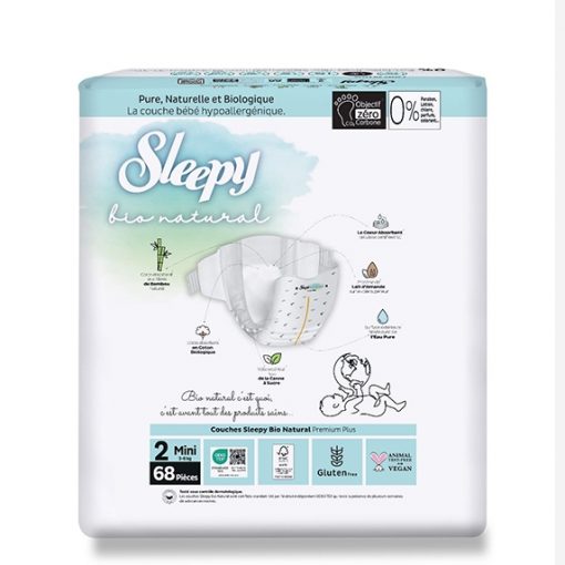 PANNOLINI BIO TAGLIA 2 (3-6KG) - SLEEPY