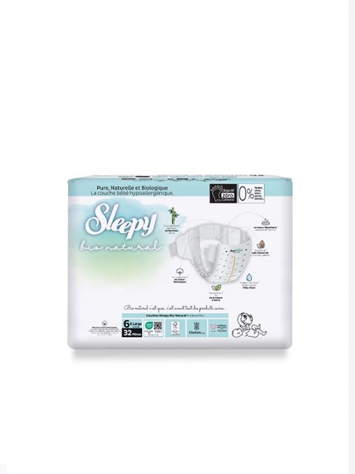 PANNOLINI BIO TAGLIA 6 (15-25KG) - SLEEPY