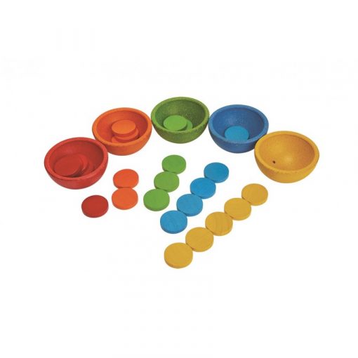 Alternative view of ORDINARE E CONTARE LE TAZZE - PLAN TOYS