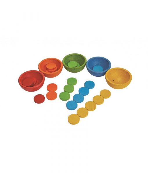 ORDINARE E CONTARE LE TAZZE - PLAN TOYS - immagine 2