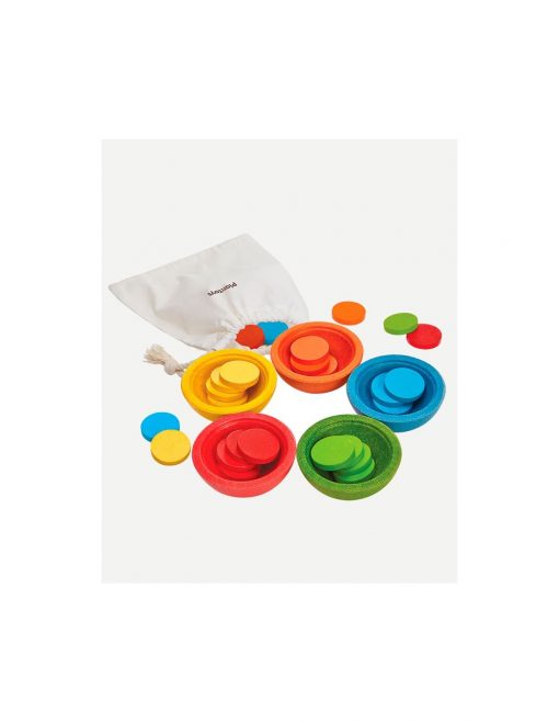 ORDINARE E CONTARE LE TAZZE - PLAN TOYS
