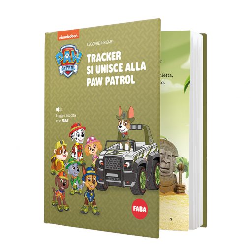 TRACKER SI UNISCE ALLA PAW PATROL - LIBRO - FABA - IT