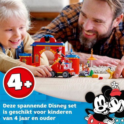 CASERMA DIE POMPIERI DI TOPOLINO -10776 - LEGO - immagine 5