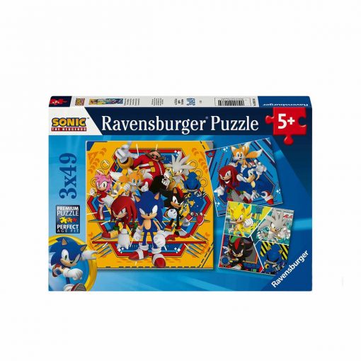 PUZZLE 3X49 SONIC - RAVENSBURGER