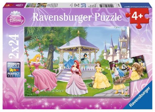 PUZZLE 2X24 PRINCIPESSE DISNEY  - RAVENSBURGER