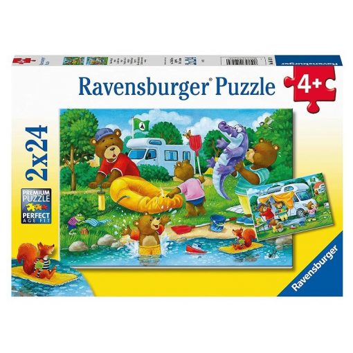 PUZZLE 2X24 ORSI NEL BOSCO - RAVENSBURGER