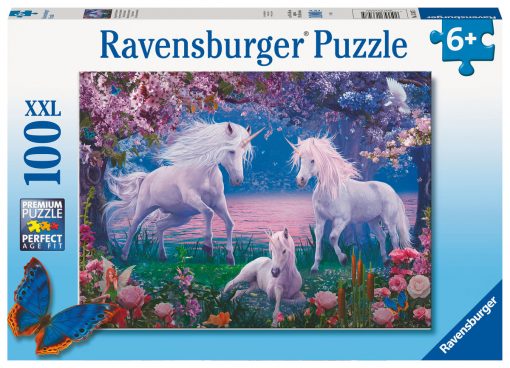 PUZZLE 100PZ XXL UNICORNI INCANTATI - RAVENSBURGER