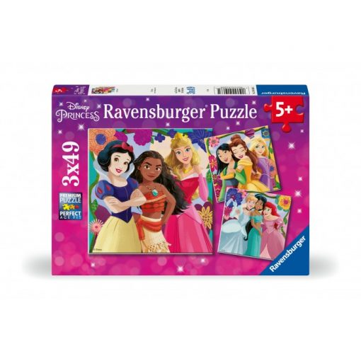 PUZZLE 3X49 PRINCIPESSE DISNEY - RAVENSBURGER