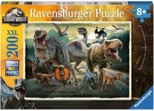 PUZZLE 200PZ JURASSIC WORLD - RAVENSBURGER