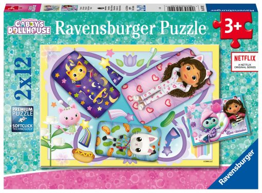 PUZZLE 2X12 GABBY'S DOLLHOUSE  - RAVENSBURGER