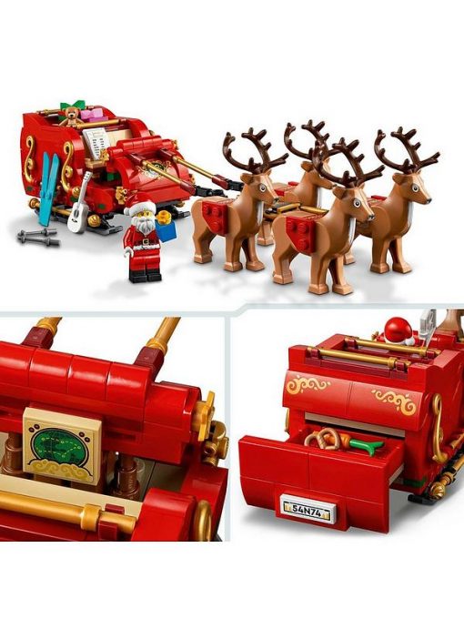 LA SLITTA DI BABBO NATALE - 40499 - LEGO - immagine 6