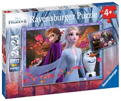 PUZZLE 2X24 FROZEN - RAVENSBURGER