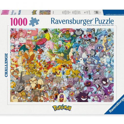 PUZZLE 1000PZ POKEMON CHALLENGE - RAVENSBURGER