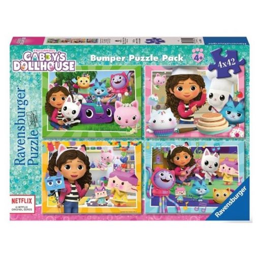 GABBY'S DOLLHOUSE 4X42 PUZZLE - RAVENSBURGER