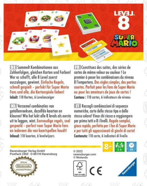 LEVEL 8 SUPER MARIO VIAGGIO - RAVENSBURGER - IT - immagine 3