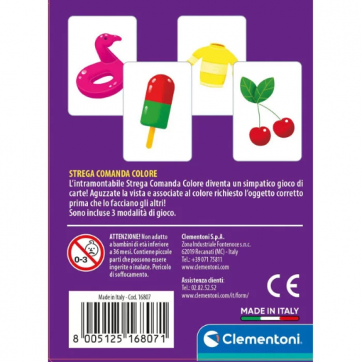 STREGA COMANDA COLORE - CLEMENTONI - ITALIANO - immagine 3