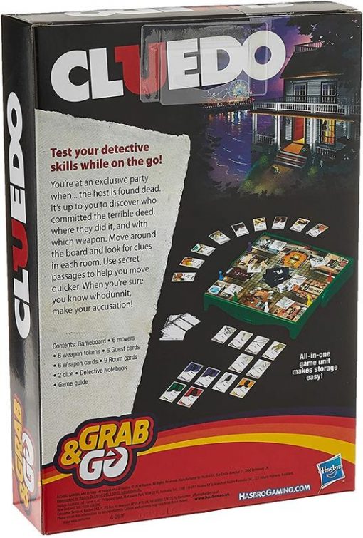 CLUEDO VIAGGIO - HASBROGAMING - IT - immagine 2