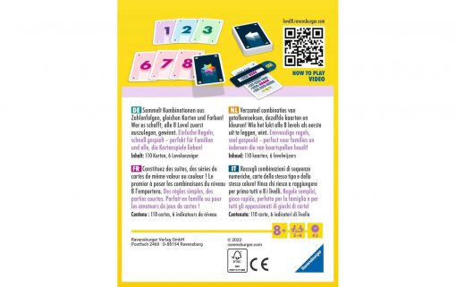 LEVEL 8 CARD GAME VIAGGIO - RAVENSBURGER - IT - immagine 3