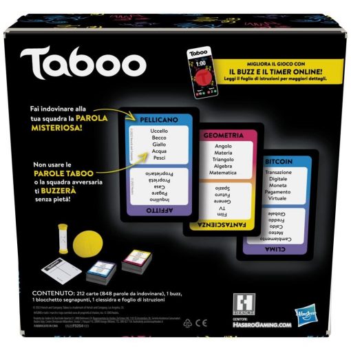 TABOO - HASBRO GAMING - IT - immagine 3