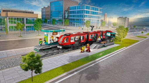 TRAM CON FERMATA LEGO CITY  - 60423 - LEGO - immagine 6