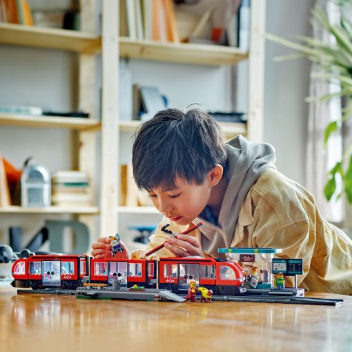 TRAM CON FERMATA LEGO CITY  - 60423 - LEGO - immagine 5