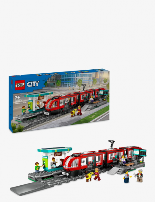 TRAM CON FERMATA LEGO CITY  - 60423 - LEGO - immagine 2