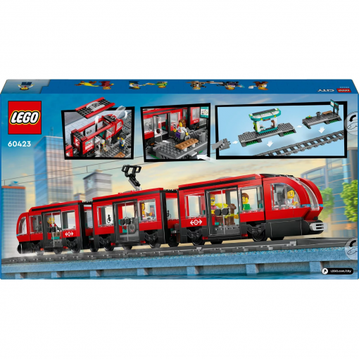 TRAM CON FERMATA LEGO CITY  - 60423 - LEGO