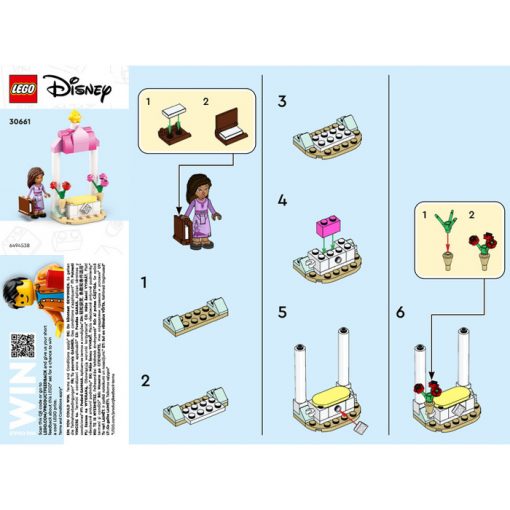 DISNEY ASHA'S IL BANCO DI BENVENUTO - 30661 - LEGO - immagine 5
