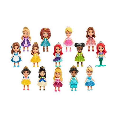 PRINCIPESSE DISNEY BAMBOLINE 7CM ASS.