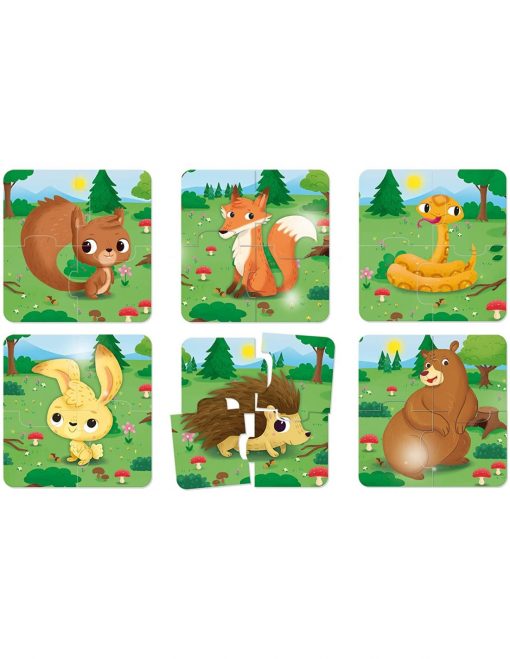CAROTINA BABY PUZZLE IL BOSCO - ITALIANO - immagine 2