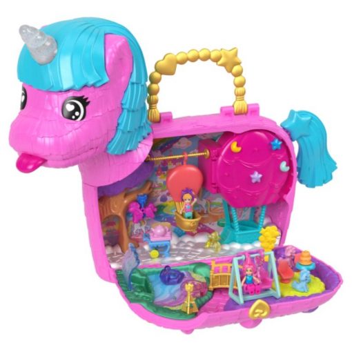 POLLY POCKET FESTA SPECIALE UNICORNO - MATTEL - immagine 3