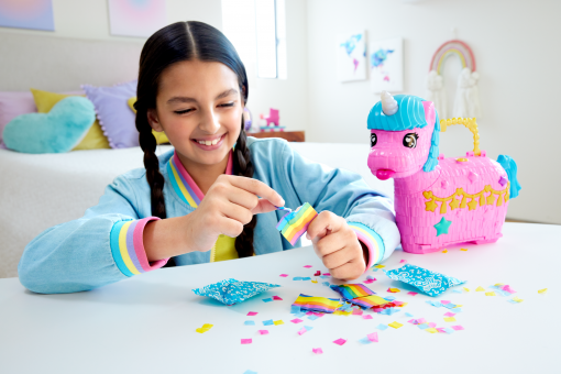 POLLY POCKET FESTA SPECIALE UNICORNO - MATTEL - immagine 2