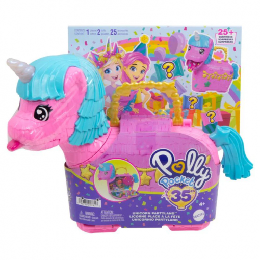 POLLY POCKET FESTA SPECIALE UNICORNO - MATTEL
