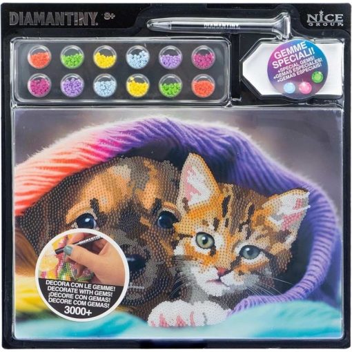 DIAMANTINY LEVEL UP CANE E GATTO