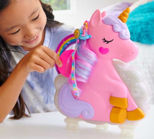 POLLY POCKET SCATOLA DEL GIOCO DEI CAPELLI - MATTEL - immagine 3