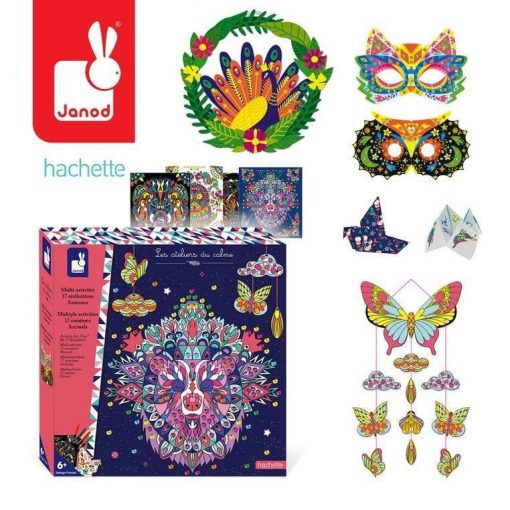SET ATTIVITA' CREATIVE STILE MANDALA - JANOD