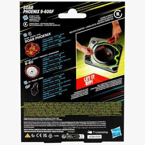TROTTOLA CON LANCIATORE BEY BLADEX - HASBRO - immagine 3