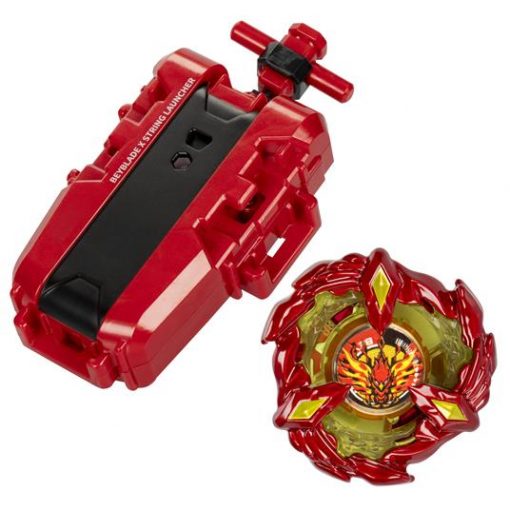 TROTTOLA CON LANCIATORE BEY BLADEX - HASBRO - immagine 2