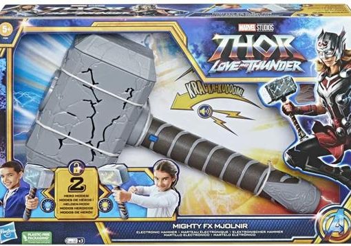 MARTELLO ELETTRONICO MARVEL MIGHTY THOR - HASBRO
