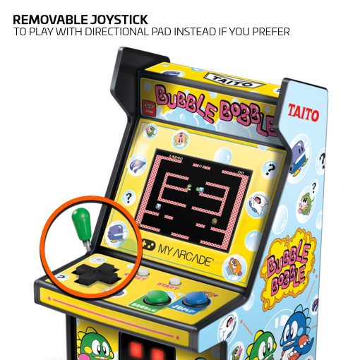 MICRO PLAYER 6.75" BUBBLE BOBBLE COLLECTIBLE RETRO - immagine 2