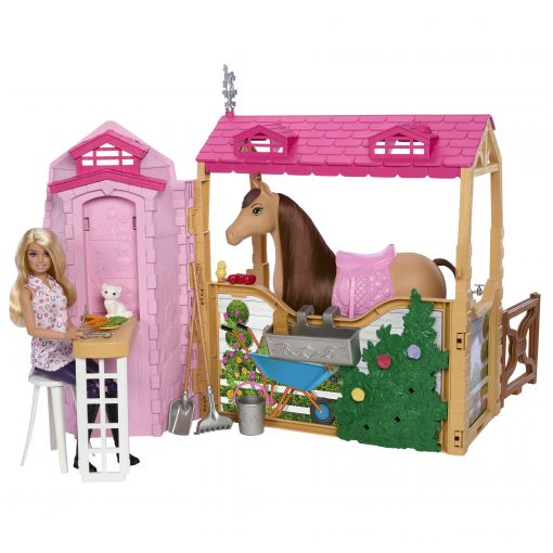 Alternative view of BARBIE RANCH DEI SOGNI - MATTEL