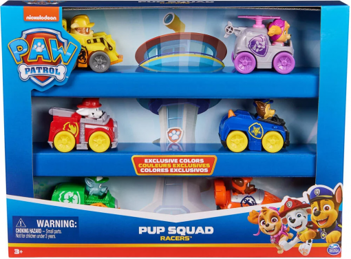 PUP SQUAD RACERS SET PAW PATROL - SPINMASTER