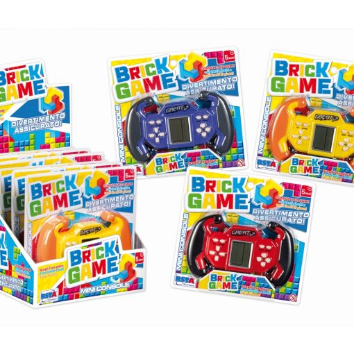BRICK GAME MINICONSOLLE ASS.