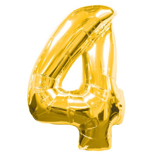 BALLON 4 GOLD - AMSCAN