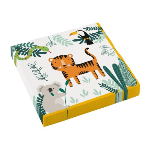16 TOVAGLIOLI ANIMAL WILD - AMSCAN