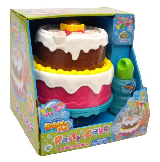 MACCHINA SPARABOLLE TORTA PARTY