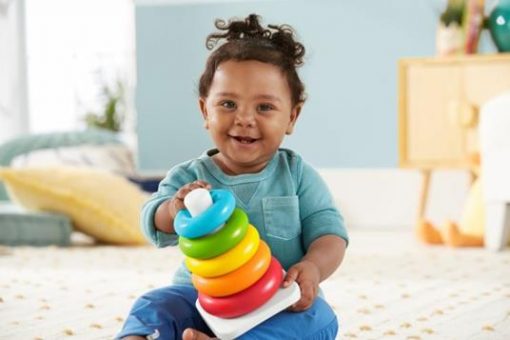 PIRAMIDE 5 ANELLI - FISHER PRICE - immagine 4