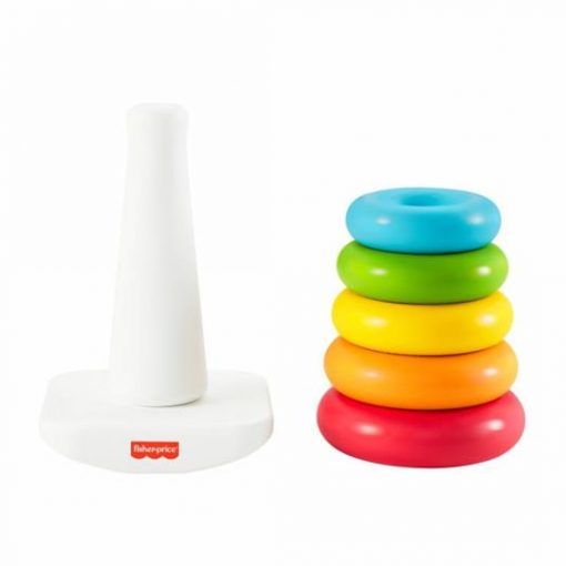 PIRAMIDE 5 ANELLI - FISHER PRICE - immagine 2