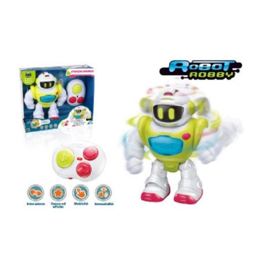 ROBOT ROBBY R/C REGISTRA E RIPETE